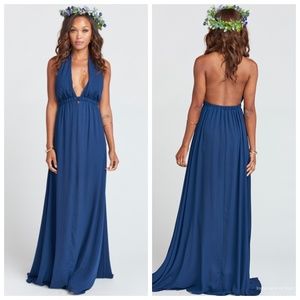 Show me your mumu luna halter dress